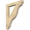 Ekena Millwork Funston Arts & Crafts Rough Sawn Bracket, Douglas Fir, 4"W x 34"D x 40"H BKT04X34X40FST03RDF - alternate 1